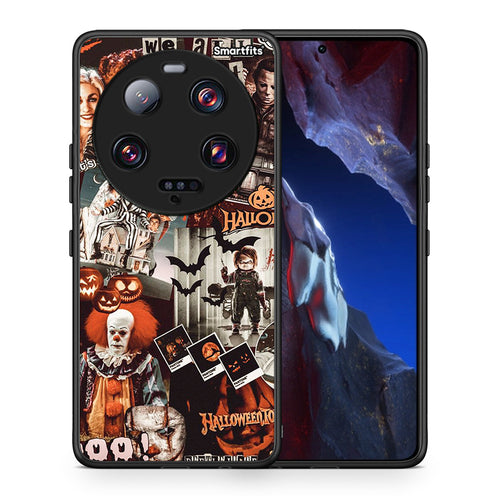 Θήκη Xiaomi 13 Ultra Halloween Spooky Season από τη Smartfits με σχέδιο στο πίσω μέρος και μαύρο περίβλημα | Xiaomi 13 Ultra Halloween Spooky Season Case with Colorful Back and Black Bezels