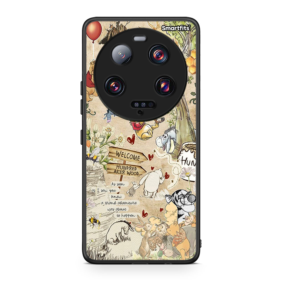 Θήκη Xiaomi 13 Ultra Happy Friends από τη Smartfits με σχέδιο στο πίσω μέρος και μαύρο περίβλημα | Xiaomi 13 Ultra Happy Friends Case with Colorful Back and Black Bezels