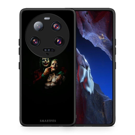 Θήκη Xiaomi 13 Ultra Hero Clown από τη Smartfits με σχέδιο στο πίσω μέρος και μαύρο περίβλημα | Xiaomi 13 Ultra Hero Clown Case with Colorful Back and Black Bezels
