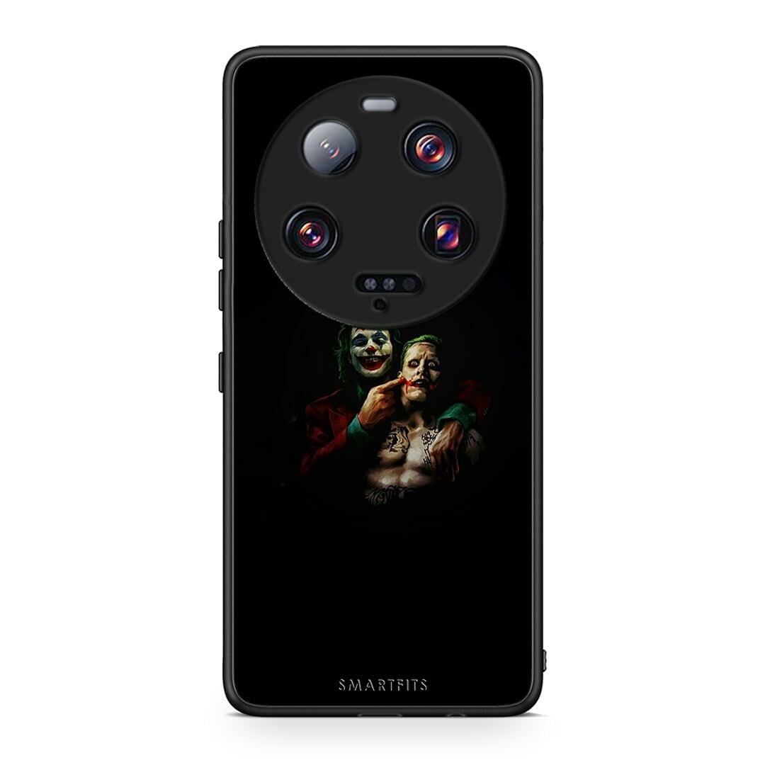 Θήκη Xiaomi 13 Ultra Hero Clown από τη Smartfits με σχέδιο στο πίσω μέρος και μαύρο περίβλημα | Xiaomi 13 Ultra Hero Clown Case with Colorful Back and Black Bezels