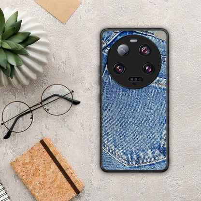 Θήκη Xiaomi 13 Ultra Jeans Pocket από τη Smartfits με σχέδιο στο πίσω μέρος και μαύρο περίβλημα | Xiaomi 13 Ultra Jeans Pocket Case with Colorful Back and Black Bezels
