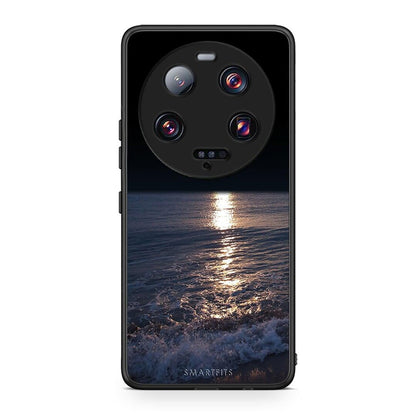 Θήκη Xiaomi 13 Ultra Landscape Moon από τη Smartfits με σχέδιο στο πίσω μέρος και μαύρο περίβλημα | Xiaomi 13 Ultra Landscape Moon Case with Colorful Back and Black Bezels