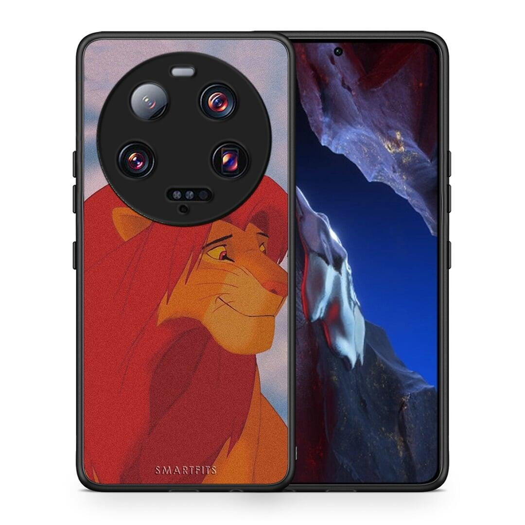 Θήκη Xiaomi 13 Ultra Lion Love 1 από τη Smartfits με σχέδιο στο πίσω μέρος και μαύρο περίβλημα | Xiaomi 13 Ultra Lion Love 1 Case with Colorful Back and Black Bezels