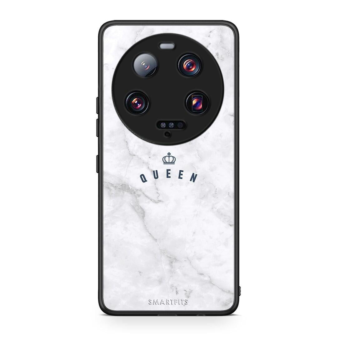 Θήκη Xiaomi 13 Ultra Marble Queen από τη Smartfits με σχέδιο στο πίσω μέρος και μαύρο περίβλημα | Xiaomi 13 Ultra Marble Queen Case with Colorful Back and Black Bezels