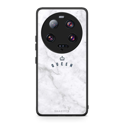 Θήκη Xiaomi 13 Ultra Marble Queen από τη Smartfits με σχέδιο στο πίσω μέρος και μαύρο περίβλημα | Xiaomi 13 Ultra Marble Queen Case with Colorful Back and Black Bezels
