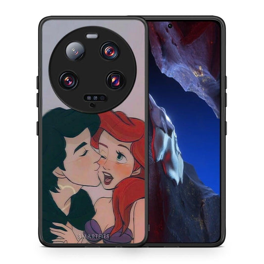 Θήκη Xiaomi 13 Ultra Mermaid Couple από τη Smartfits με σχέδιο στο πίσω μέρος και μαύρο περίβλημα | Xiaomi 13 Ultra Mermaid Couple Case with Colorful Back and Black Bezels