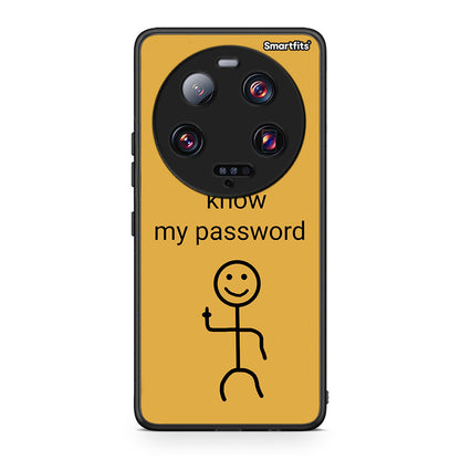 Θήκη Xiaomi 13 Ultra My Password από τη Smartfits με σχέδιο στο πίσω μέρος και μαύρο περίβλημα | Xiaomi 13 Ultra My Password Case with Colorful Back and Black Bezels