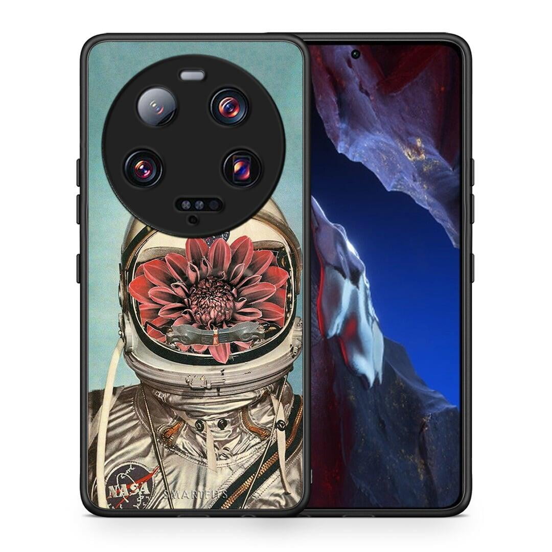 Θήκη Xiaomi 13 Ultra Nasa Bloom από τη Smartfits με σχέδιο στο πίσω μέρος και μαύρο περίβλημα | Xiaomi 13 Ultra Nasa Bloom Case with Colorful Back and Black Bezels