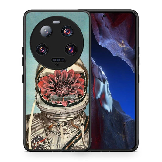 Θήκη Xiaomi 13 Ultra Nasa Bloom από τη Smartfits με σχέδιο στο πίσω μέρος και μαύρο περίβλημα | Xiaomi 13 Ultra Nasa Bloom Case with Colorful Back and Black Bezels
