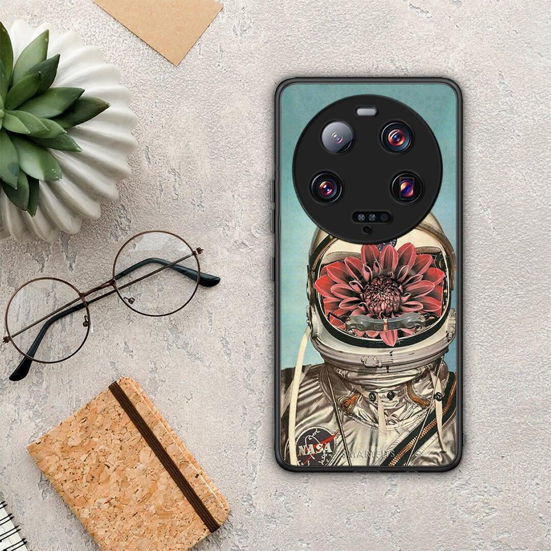 Θήκη Xiaomi 13 Ultra Nasa Bloom από τη Smartfits με σχέδιο στο πίσω μέρος και μαύρο περίβλημα | Xiaomi 13 Ultra Nasa Bloom Case with Colorful Back and Black Bezels