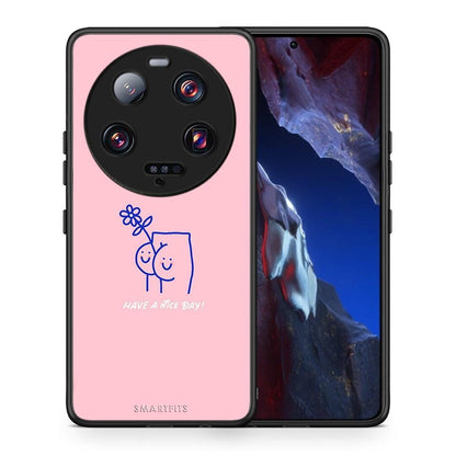 Θήκη Xiaomi 13 Ultra Nice Day από τη Smartfits με σχέδιο στο πίσω μέρος και μαύρο περίβλημα | Xiaomi 13 Ultra Nice Day Case with Colorful Back and Black Bezels