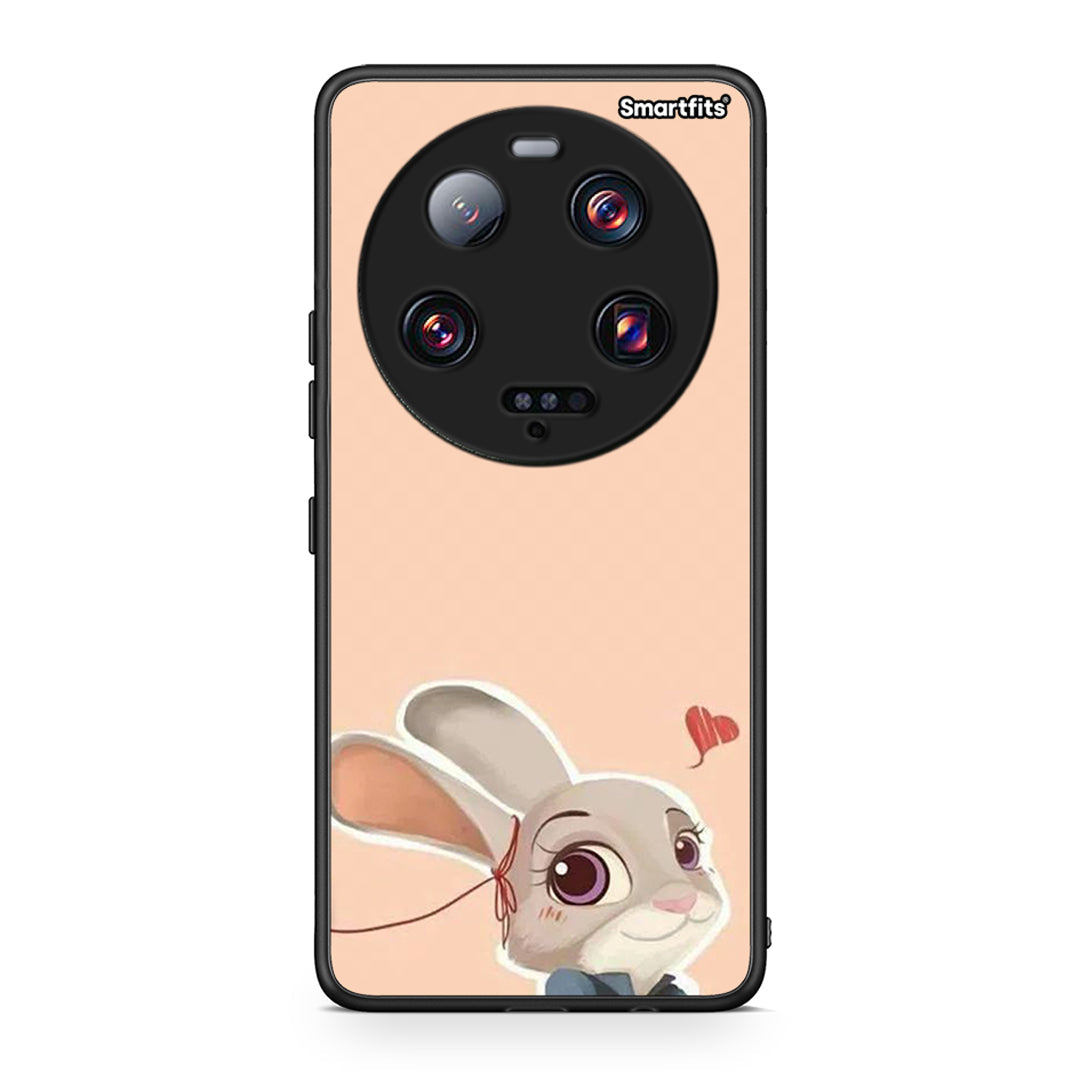 Θήκη Xiaomi 13 Ultra Nick Wilde And Judy Hopps Love 2 από τη Smartfits με σχέδιο στο πίσω μέρος και μαύρο περίβλημα | Xiaomi 13 Ultra Nick Wilde And Judy Hopps Love 2 Case with Colorful Back and Black Bezels