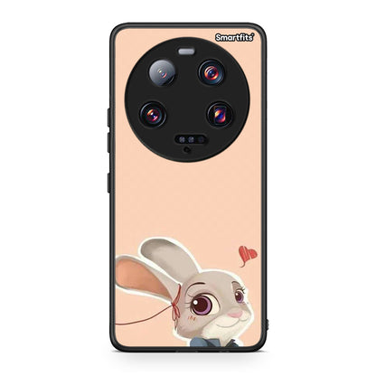 Θήκη Xiaomi 13 Ultra Nick Wilde And Judy Hopps Love 2 από τη Smartfits με σχέδιο στο πίσω μέρος και μαύρο περίβλημα | Xiaomi 13 Ultra Nick Wilde And Judy Hopps Love 2 Case with Colorful Back and Black Bezels