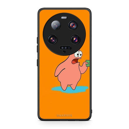 Θήκη Xiaomi 13 Ultra No Money 1 από τη Smartfits με σχέδιο στο πίσω μέρος και μαύρο περίβλημα | Xiaomi 13 Ultra No Money 1 Case with Colorful Back and Black Bezels