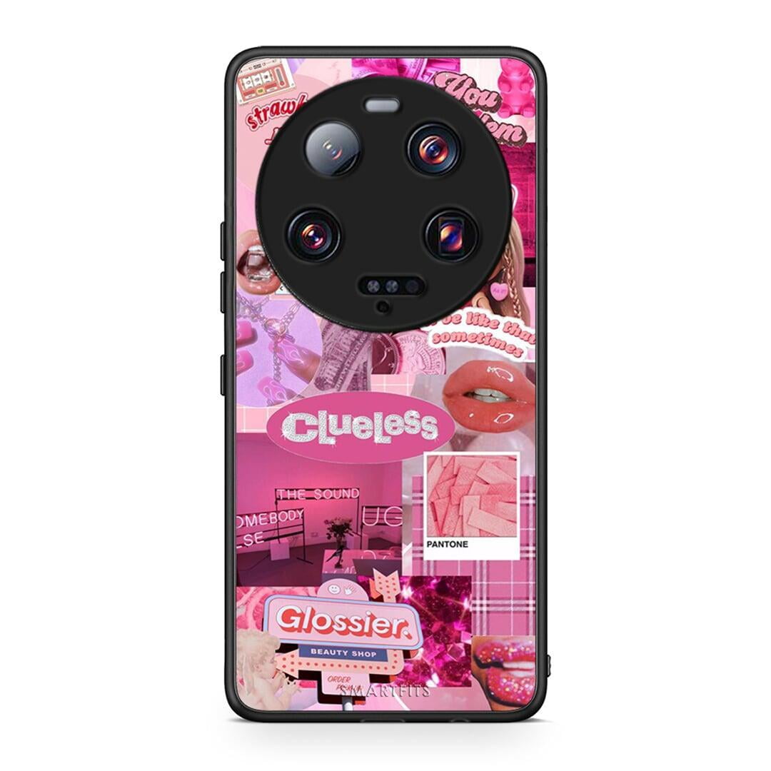 Θήκη Xiaomi 13 Ultra Pink Love από τη Smartfits με σχέδιο στο πίσω μέρος και μαύρο περίβλημα | Xiaomi 13 Ultra Pink Love Case with Colorful Back and Black Bezels