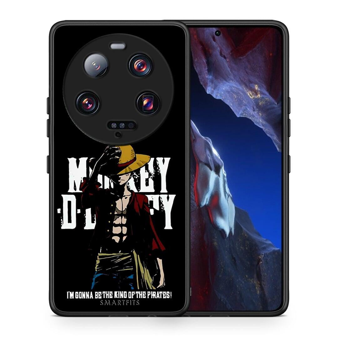 Θήκη Xiaomi 13 Ultra Pirate King από τη Smartfits με σχέδιο στο πίσω μέρος και μαύρο περίβλημα | Xiaomi 13 Ultra Pirate King Case with Colorful Back and Black Bezels