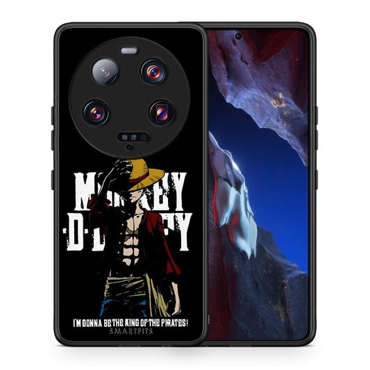 Θήκη Xiaomi 13 Ultra Pirate King από τη Smartfits με σχέδιο στο πίσω μέρος και μαύρο περίβλημα | Xiaomi 13 Ultra Pirate King Case with Colorful Back and Black Bezels