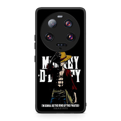 Θήκη Xiaomi 13 Ultra Pirate King από τη Smartfits με σχέδιο στο πίσω μέρος και μαύρο περίβλημα | Xiaomi 13 Ultra Pirate King Case with Colorful Back and Black Bezels