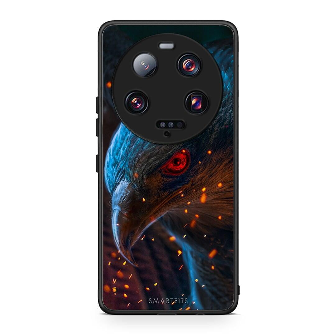 Θήκη Xiaomi 13 Ultra PopArt Eagle από τη Smartfits με σχέδιο στο πίσω μέρος και μαύρο περίβλημα | Xiaomi 13 Ultra PopArt Eagle Case with Colorful Back and Black Bezels
