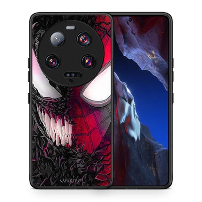 Θήκη Xiaomi 13 Ultra PopArt SpiderVenom από τη Smartfits με σχέδιο στο πίσω μέρος και μαύρο περίβλημα | Xiaomi 13 Ultra PopArt SpiderVenom Case with Colorful Back and Black Bezels
