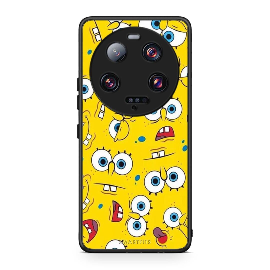Θήκη Xiaomi 13 Ultra PopArt Sponge από τη Smartfits με σχέδιο στο πίσω μέρος και μαύρο περίβλημα | Xiaomi 13 Ultra PopArt Sponge Case with Colorful Back and Black Bezels