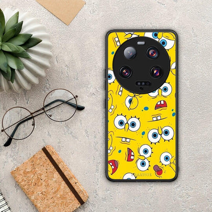 Θήκη Xiaomi 13 Ultra PopArt Sponge από τη Smartfits με σχέδιο στο πίσω μέρος και μαύρο περίβλημα | Xiaomi 13 Ultra PopArt Sponge Case with Colorful Back and Black Bezels