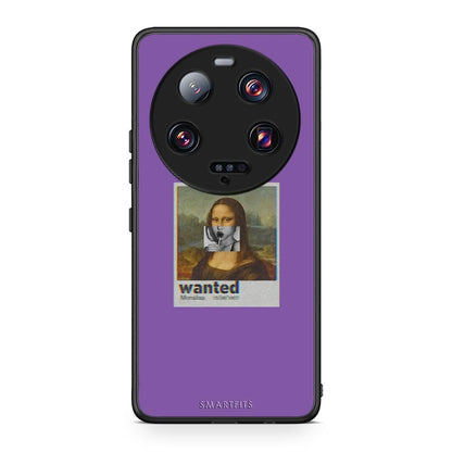 Θήκη Xiaomi 13 Ultra Popart Monalisa από τη Smartfits με σχέδιο στο πίσω μέρος και μαύρο περίβλημα | Xiaomi 13 Ultra Popart Monalisa Case with Colorful Back and Black Bezels