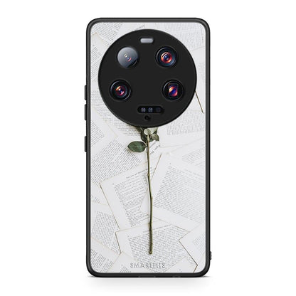 Θήκη Xiaomi 13 Ultra Red Rose από τη Smartfits με σχέδιο στο πίσω μέρος και μαύρο περίβλημα | Xiaomi 13 Ultra Red Rose Case with Colorful Back and Black Bezels