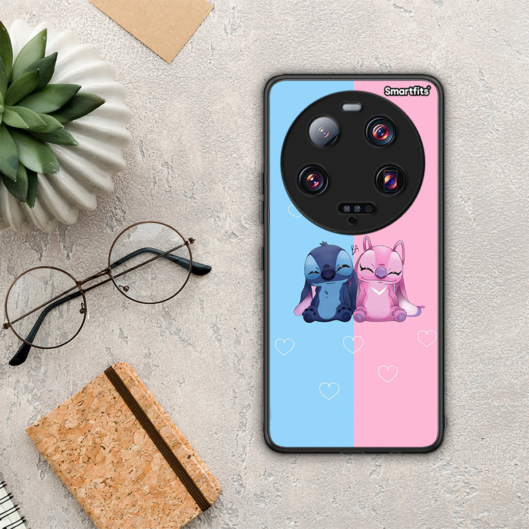 Θήκη Xiaomi 13 Ultra Stitch And Angel από τη Smartfits με σχέδιο στο πίσω μέρος και μαύρο περίβλημα | Xiaomi 13 Ultra Stitch And Angel Case with Colorful Back and Black Bezels