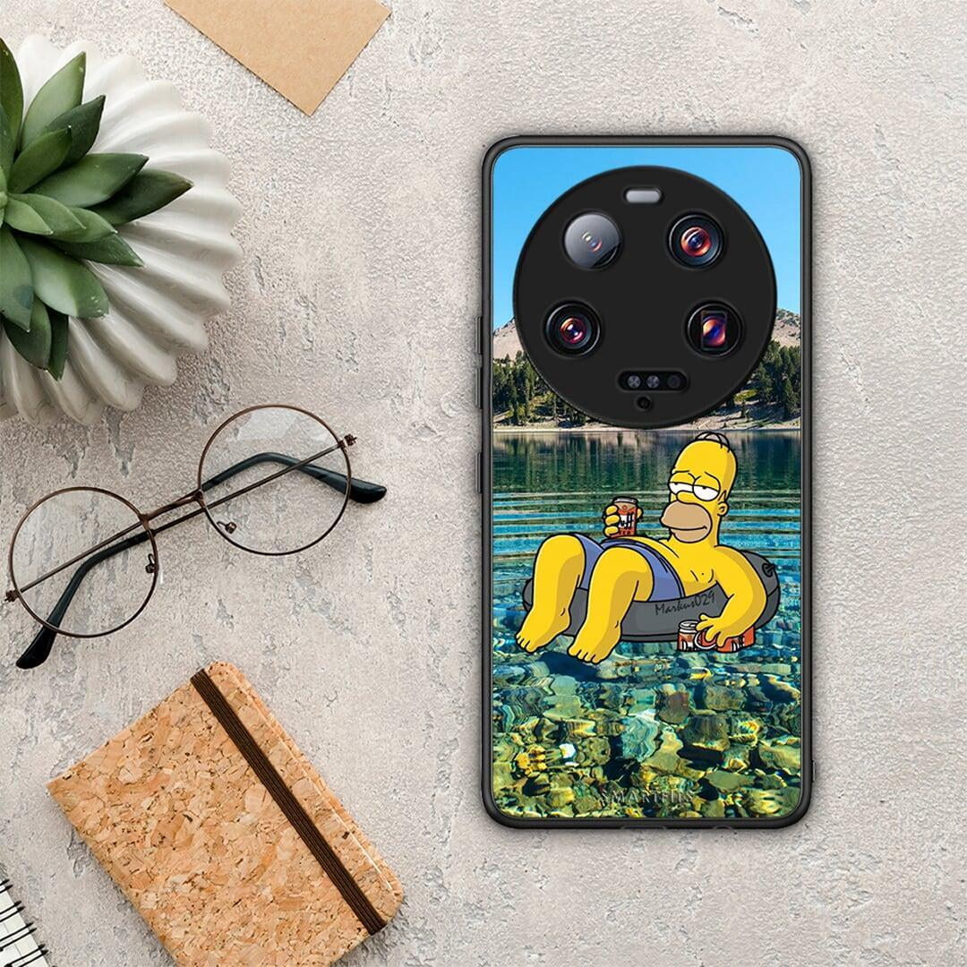 Θήκη Xiaomi 13 Ultra Summer Happiness από τη Smartfits με σχέδιο στο πίσω μέρος και μαύρο περίβλημα | Xiaomi 13 Ultra Summer Happiness Case with Colorful Back and Black Bezels