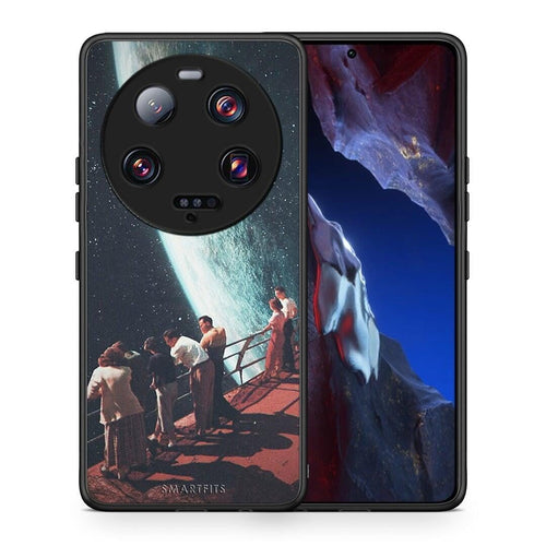 Θήκη Xiaomi 13 Ultra Surreal View από τη Smartfits με σχέδιο στο πίσω μέρος και μαύρο περίβλημα | Xiaomi 13 Ultra Surreal View Case with Colorful Back and Black Bezels