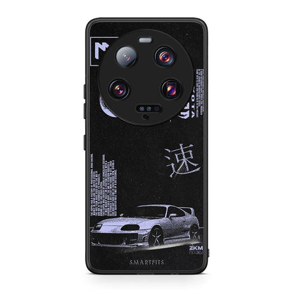 Θήκη Xiaomi 13 Ultra Tokyo Drift από τη Smartfits με σχέδιο στο πίσω μέρος και μαύρο περίβλημα | Xiaomi 13 Ultra Tokyo Drift Case with Colorful Back and Black Bezels