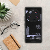 Thumbnail for Θήκη Xiaomi 13 Ultra Tokyo Drift από τη Smartfits με σχέδιο στο πίσω μέρος και μαύρο περίβλημα | Xiaomi 13 Ultra Tokyo Drift Case with Colorful Back and Black Bezels