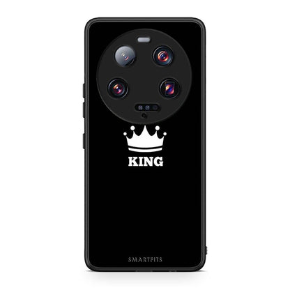 Θήκη Xiaomi 13 Ultra Valentine King από τη Smartfits με σχέδιο στο πίσω μέρος και μαύρο περίβλημα | Xiaomi 13 Ultra Valentine King Case with Colorful Back and Black Bezels