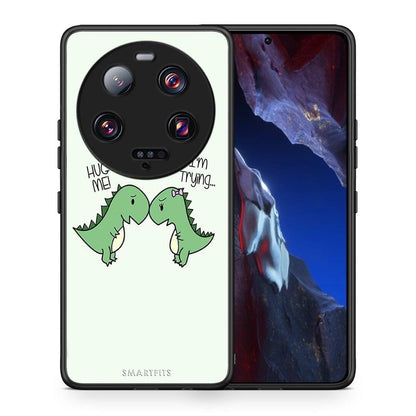 Θήκη Xiaomi 13 Ultra Valentine Rex από τη Smartfits με σχέδιο στο πίσω μέρος και μαύρο περίβλημα | Xiaomi 13 Ultra Valentine Rex Case with Colorful Back and Black Bezels