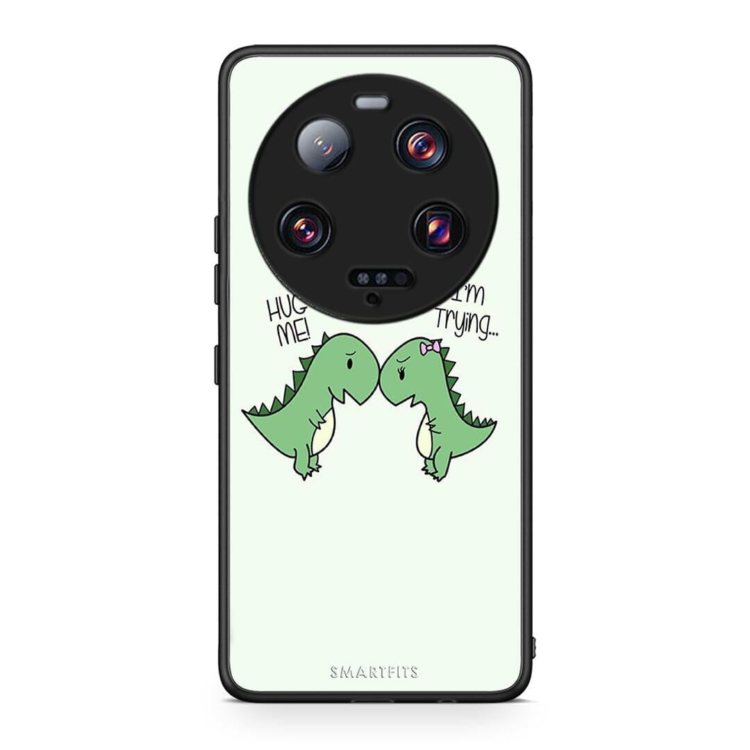 Θήκη Xiaomi 13 Ultra Valentine Rex από τη Smartfits με σχέδιο στο πίσω μέρος και μαύρο περίβλημα | Xiaomi 13 Ultra Valentine Rex Case with Colorful Back and Black Bezels