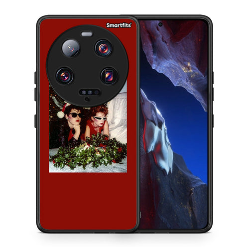 Θήκη Xiaomi 13 Ultra Waiting For Xmas από τη Smartfits με σχέδιο στο πίσω μέρος και μαύρο περίβλημα | Xiaomi 13 Ultra Waiting For Xmas Case with Colorful Back and Black Bezels
