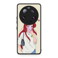 Thumbnail for Θήκη Xiaomi 13 Ultra Walking Mermaid από τη Smartfits με σχέδιο στο πίσω μέρος και μαύρο περίβλημα | Xiaomi 13 Ultra Walking Mermaid Case with Colorful Back and Black Bezels