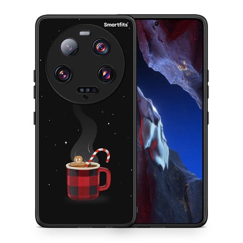 Θήκη Xiaomi 13 Ultra Xmas Bathing από τη Smartfits με σχέδιο στο πίσω μέρος και μαύρο περίβλημα | Xiaomi 13 Ultra Xmas Bathing Case with Colorful Back and Black Bezels