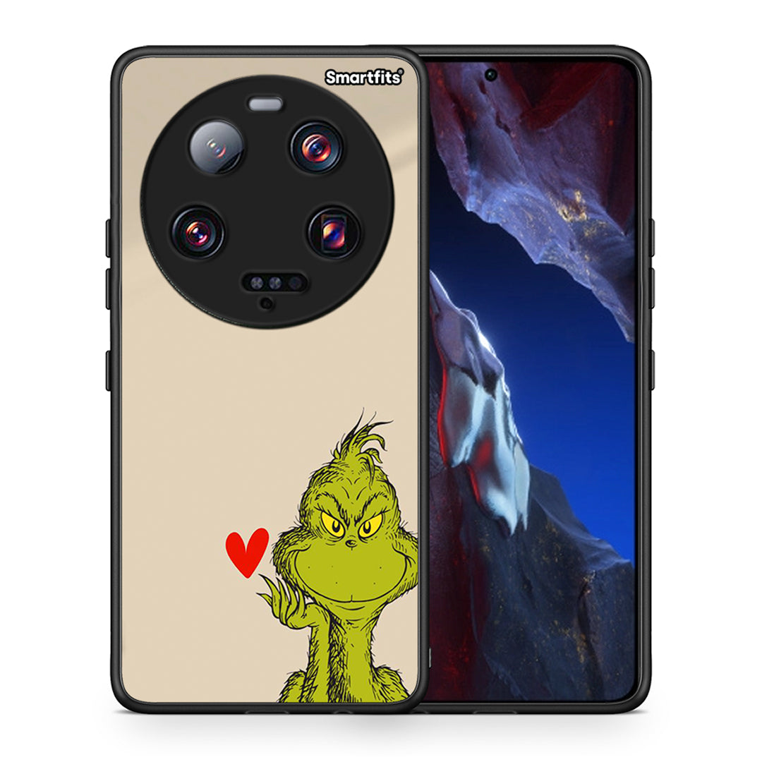 Θήκη Xiaomi 13 Ultra Xmas Grinch από τη Smartfits με σχέδιο στο πίσω μέρος και μαύρο περίβλημα | Xiaomi 13 Ultra Xmas Grinch Case with Colorful Back and Black Bezels