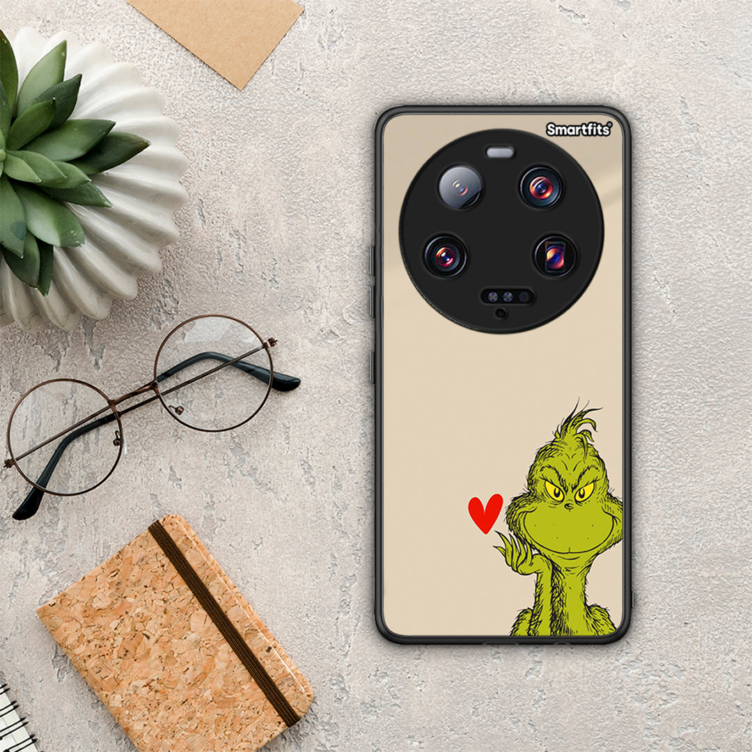 Θήκη Xiaomi 13 Ultra Xmas Grinch από τη Smartfits με σχέδιο στο πίσω μέρος και μαύρο περίβλημα | Xiaomi 13 Ultra Xmas Grinch Case with Colorful Back and Black Bezels