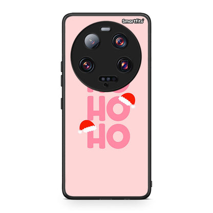 Θήκη Xiaomi 13 Ultra Xmas Ho Ho Ho από τη Smartfits με σχέδιο στο πίσω μέρος και μαύρο περίβλημα | Xiaomi 13 Ultra Xmas Ho Ho Ho Case with Colorful Back and Black Bezels