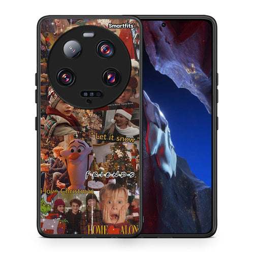 Θήκη Xiaomi 13 Ultra Xmas Wishes από τη Smartfits με σχέδιο στο πίσω μέρος και μαύρο περίβλημα | Xiaomi 13 Ultra Xmas Wishes Case with Colorful Back and Black Bezels