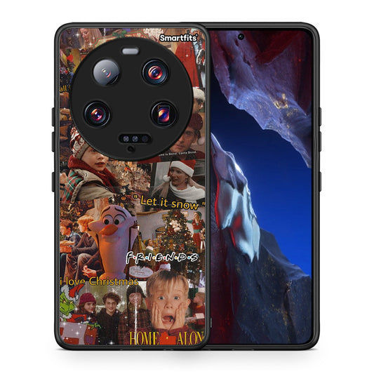 Θήκη Xiaomi 13 Ultra Xmas Wishes από τη Smartfits με σχέδιο στο πίσω μέρος και μαύρο περίβλημα | Xiaomi 13 Ultra Xmas Wishes Case with Colorful Back and Black Bezels