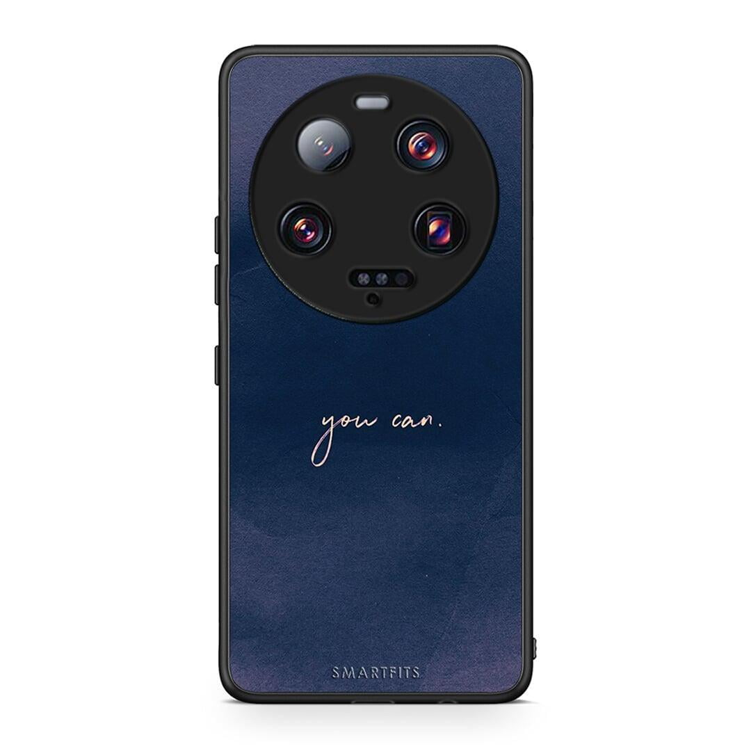 Θήκη Xiaomi 13 Ultra You Can από τη Smartfits με σχέδιο στο πίσω μέρος και μαύρο περίβλημα | Xiaomi 13 Ultra You Can Case with Colorful Back and Black Bezels