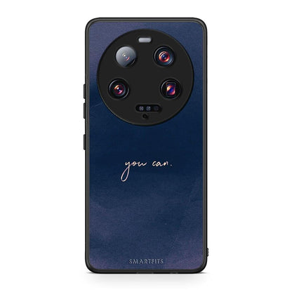 Θήκη Xiaomi 13 Ultra You Can από τη Smartfits με σχέδιο στο πίσω μέρος και μαύρο περίβλημα | Xiaomi 13 Ultra You Can Case with Colorful Back and Black Bezels