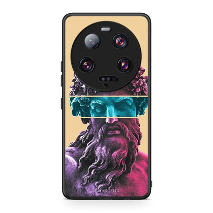 Θήκη Xiaomi 13 Ultra Zeus Art από τη Smartfits με σχέδιο στο πίσω μέρος και μαύρο περίβλημα | Xiaomi 13 Ultra Zeus Art Case with Colorful Back and Black Bezels