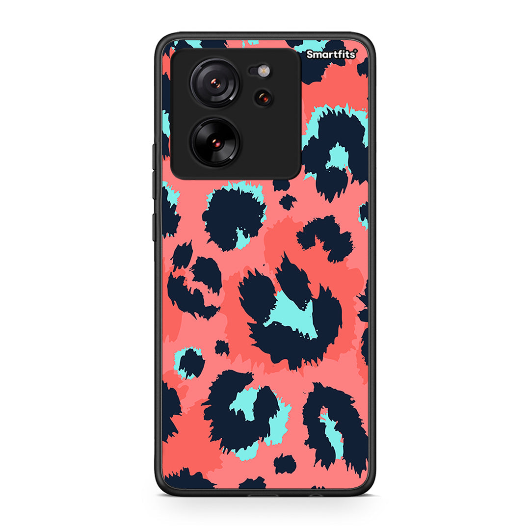 22 - Xiaomi 13T Pink Leopard Animal case, cover, bumper