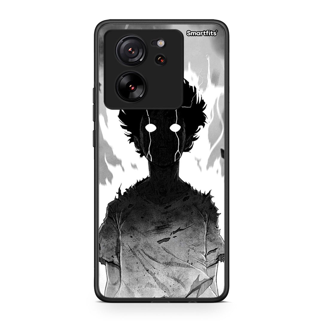 Xiaomi 13T Anime Boy Θήκη από τη Smartfits με σχέδιο στο πίσω μέρος και μαύρο περίβλημα | Smartphone case with colorful back and black bezels by Smartfits