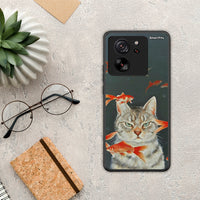 Thumbnail for Cat Goldfish - Xiaomi 13T θήκη